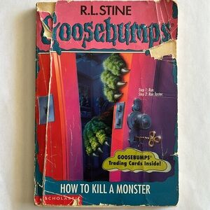 ⭐️ 5/$20 - GOOSEBUMPS - Classic/Vintage - #46 How To Kill A Monster (1st P)